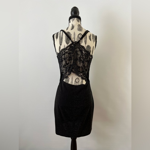 2 FOR $35 Lace back Sparkly Bodycon Dress - Picture 7 of 9